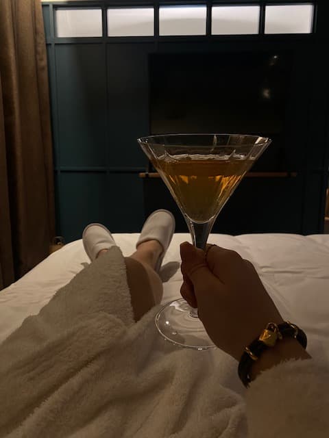 Hotel stay — dining or bar